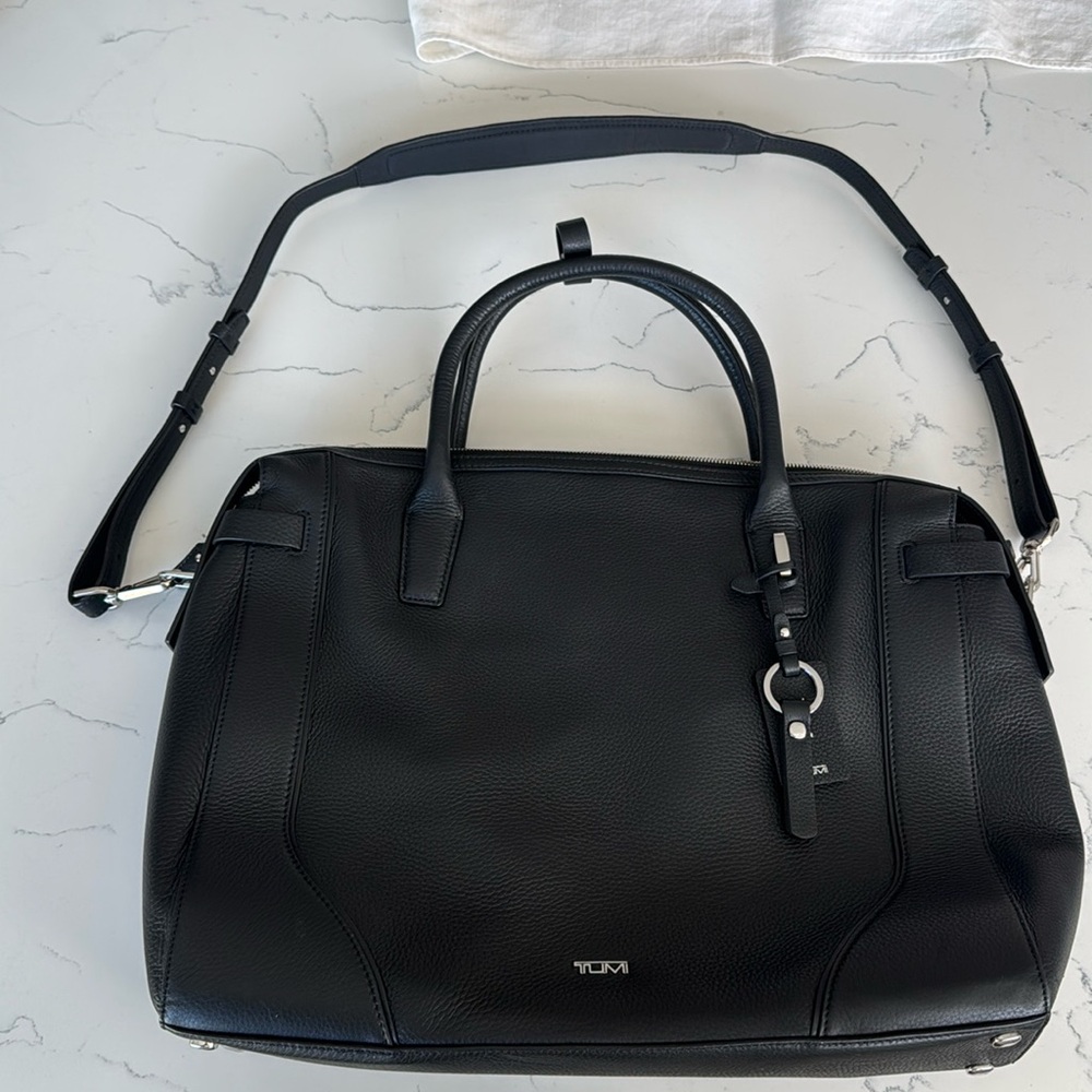 Tumi Stanton Leather Irina Briefcase Tote